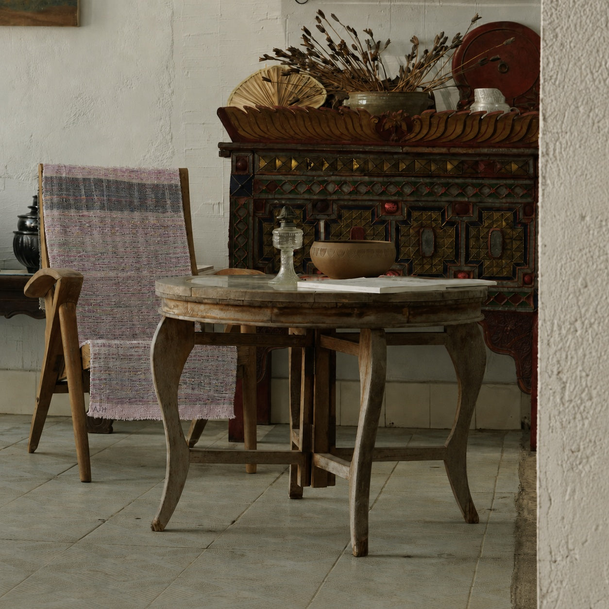 Handwoven Rag-Weave Textile A207