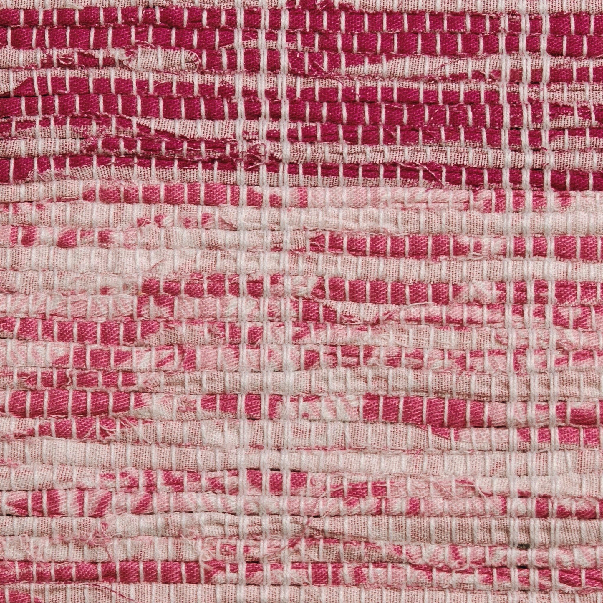 Handwoven Rag-Weave Textile A203
