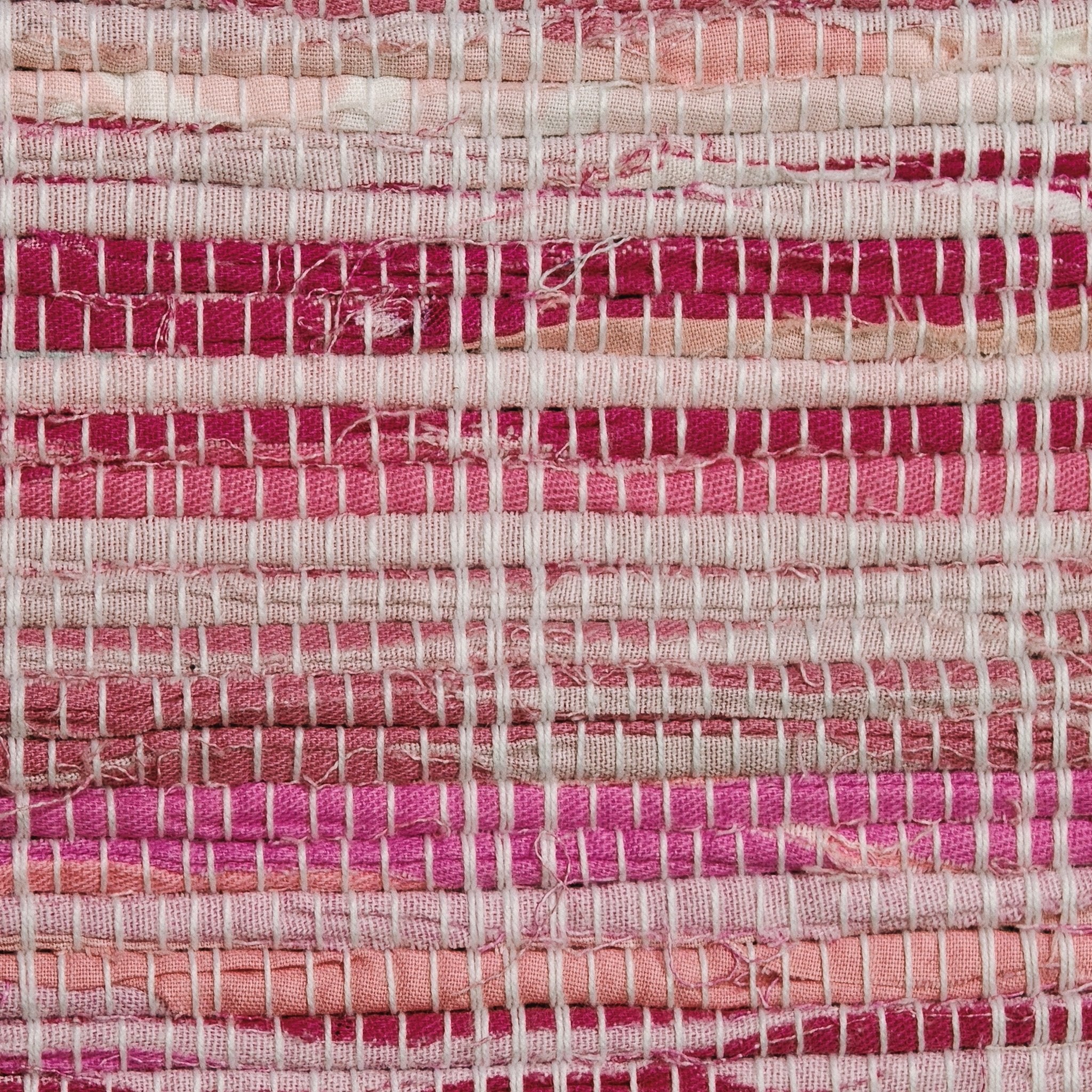 Handwoven Rag-Weave Textile A205