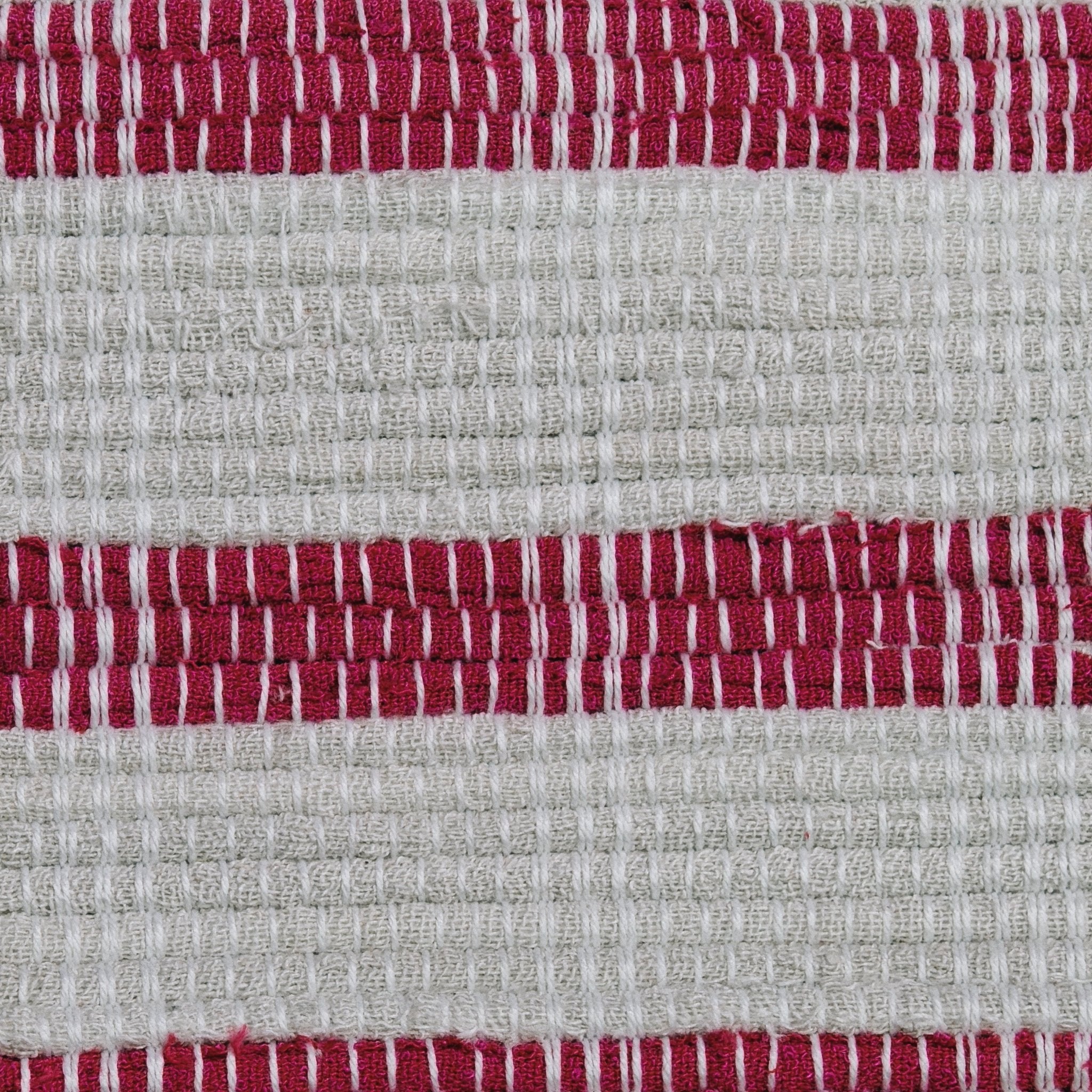 Handwoven Rag-Weave Textile A208