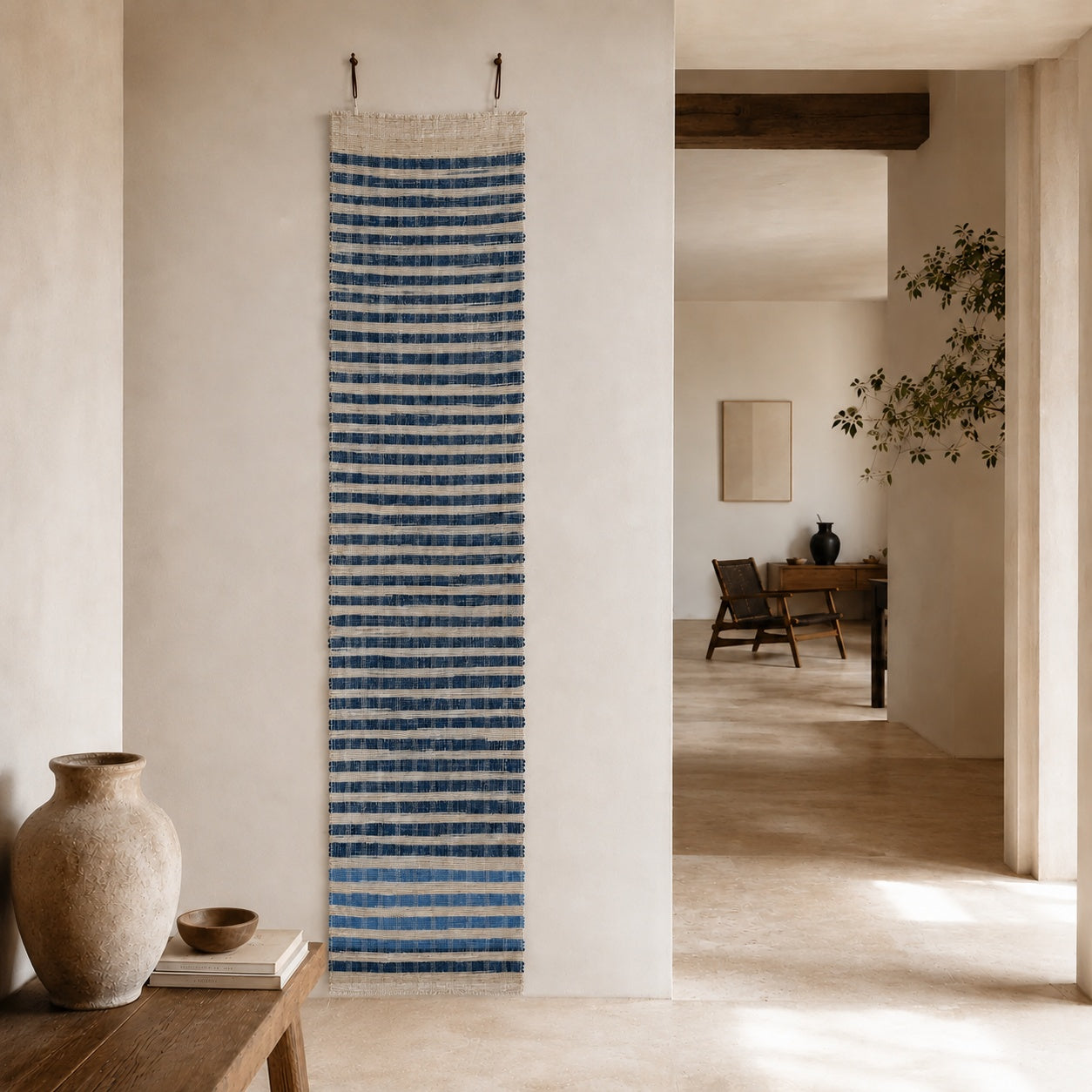 Handwoven Textile Wall Hanging A214