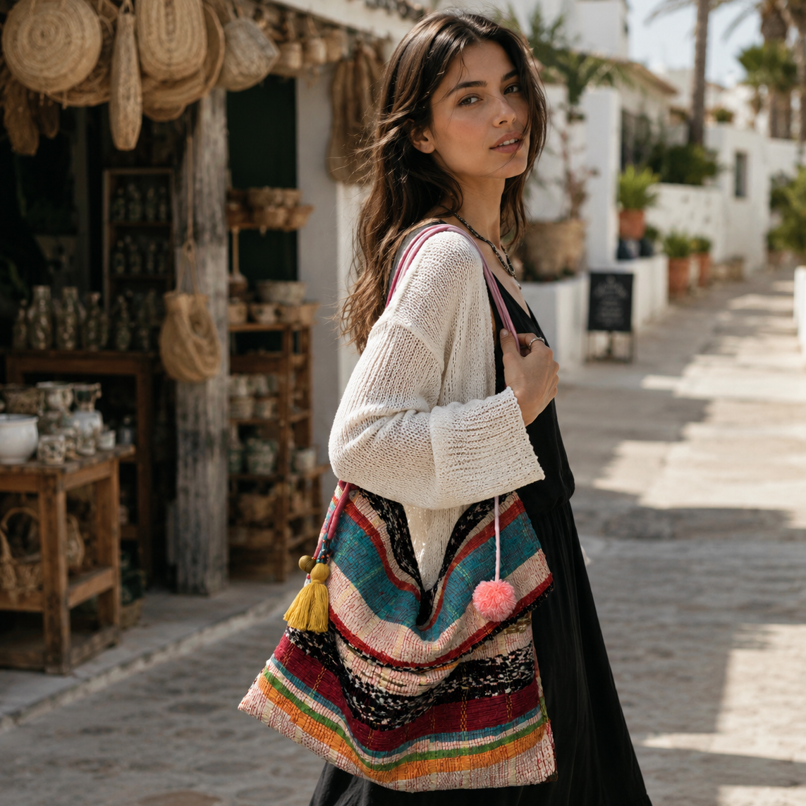 Liezhi Large Soft Shoulder Bag 007