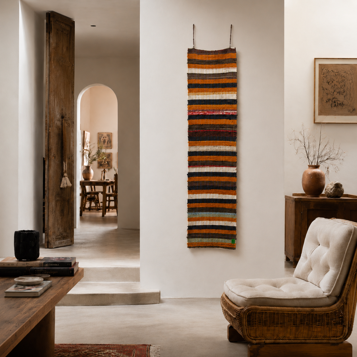 Handwoven Textile Wall Hanging
