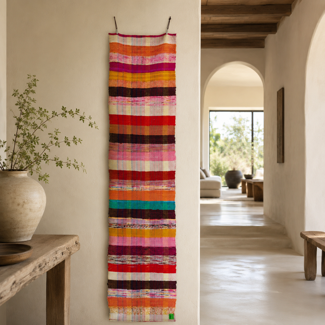 Handwoven Textile Wall Hanging