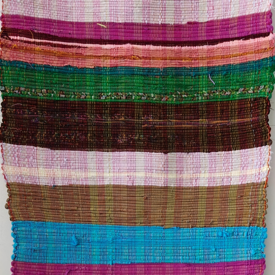 Handwoven Textile Wall Hanging 073