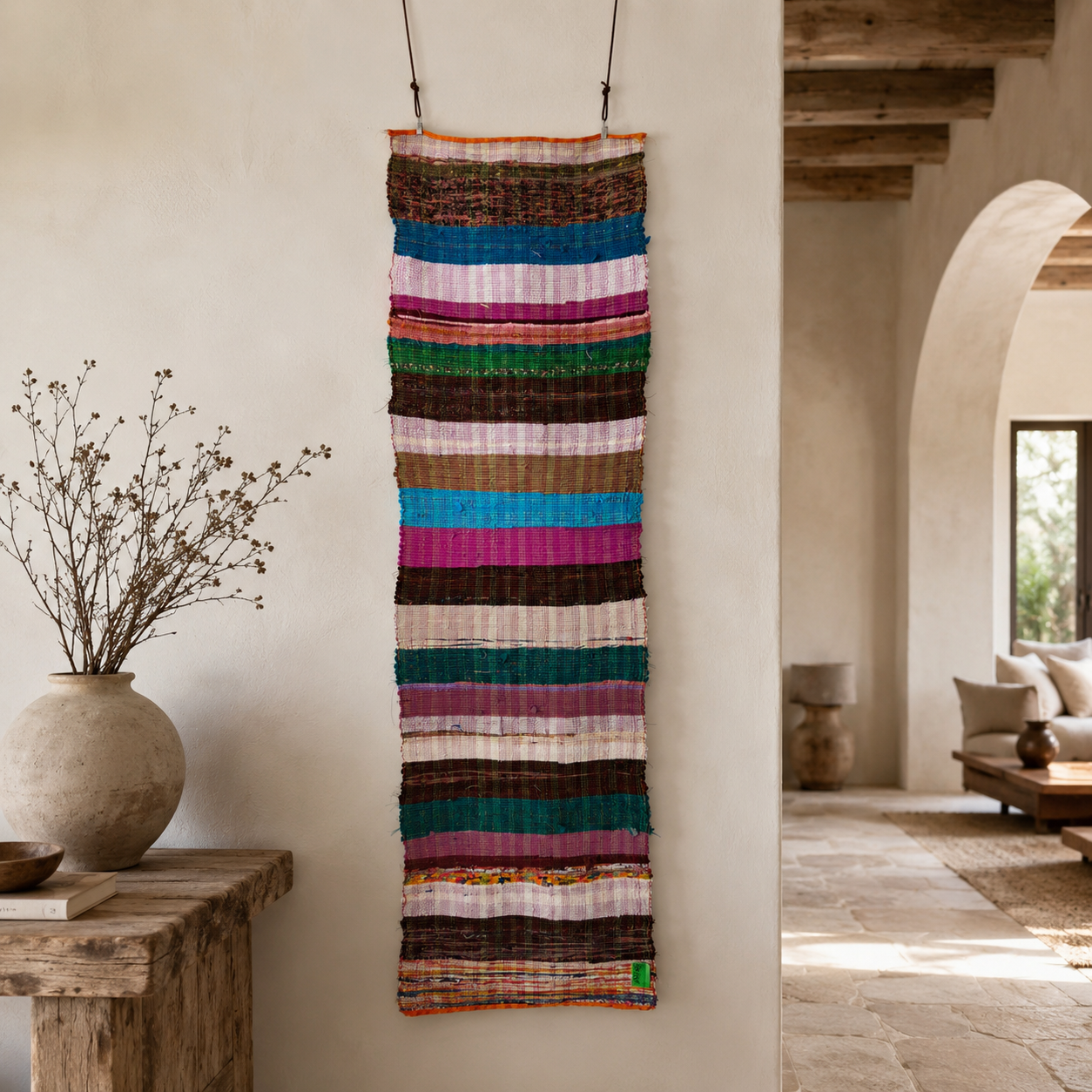 Handwoven Textile Wall Hanging