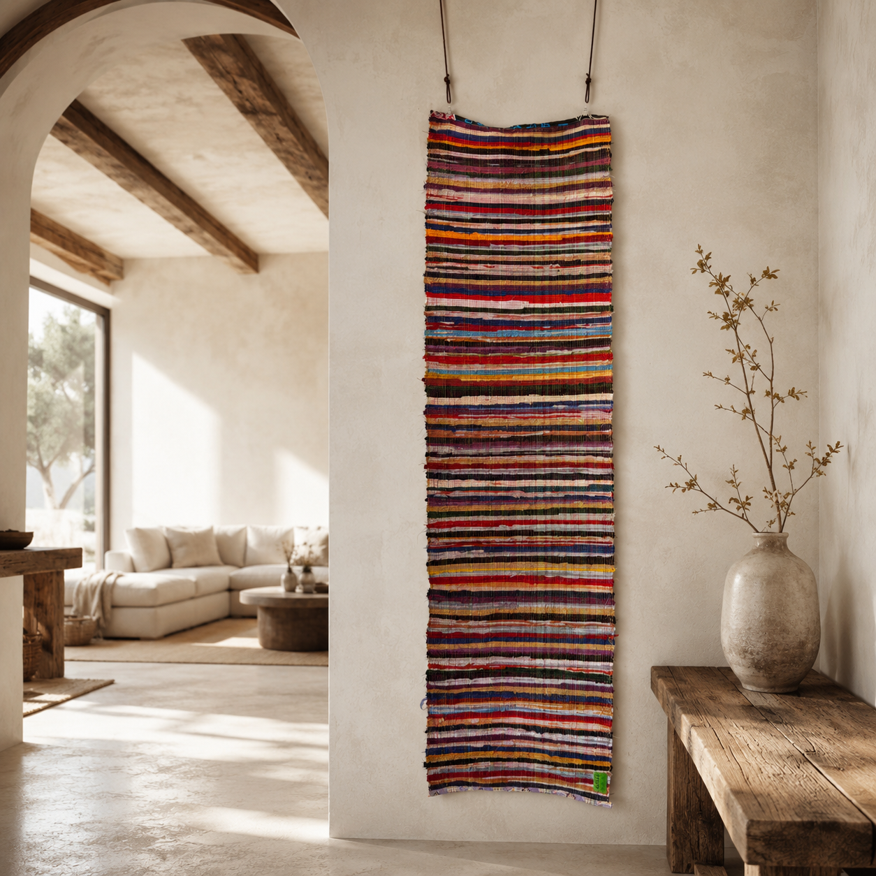 Handwoven Textile Wall Hanging