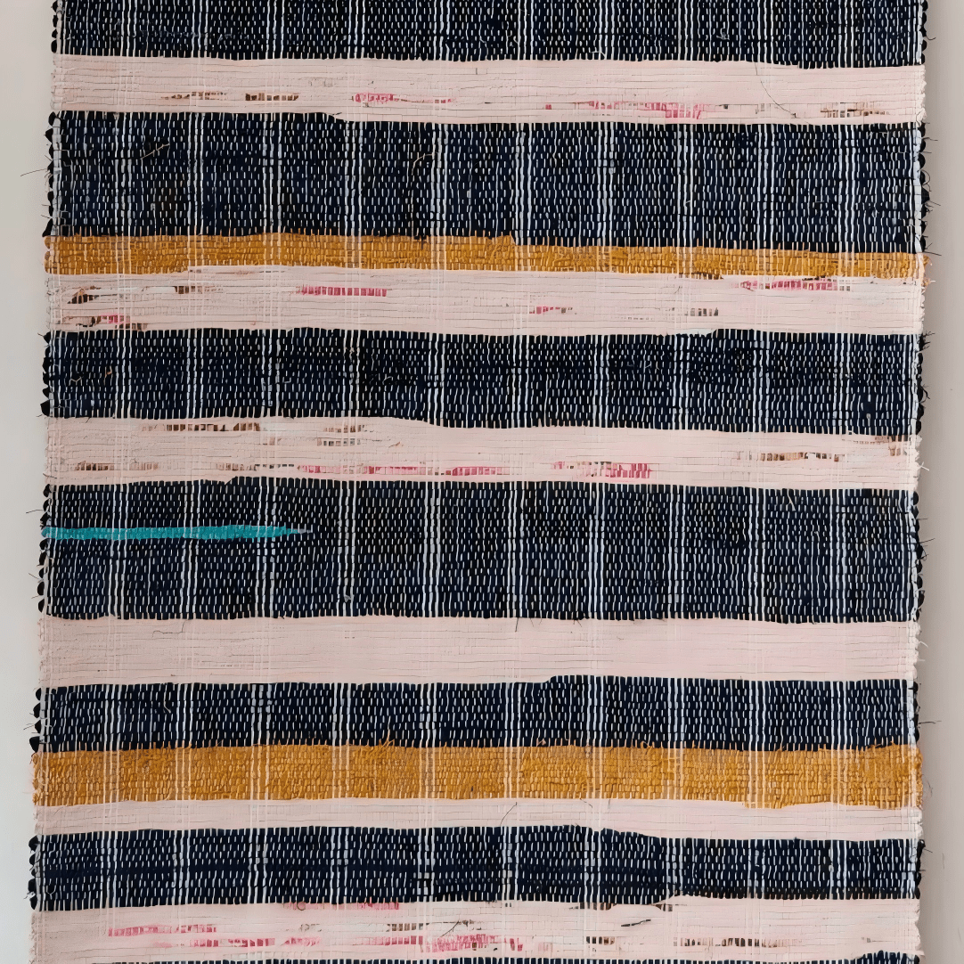 Handwoven Textile Wall Hanging 082