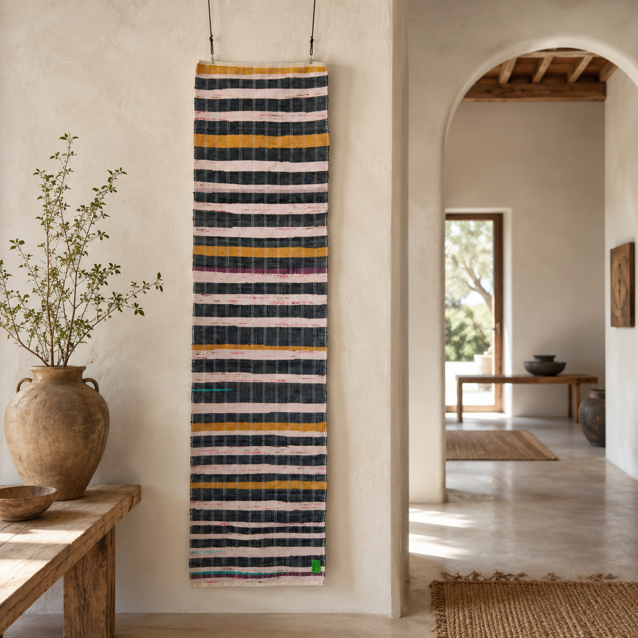 Handwoven Textile Wall Hanging