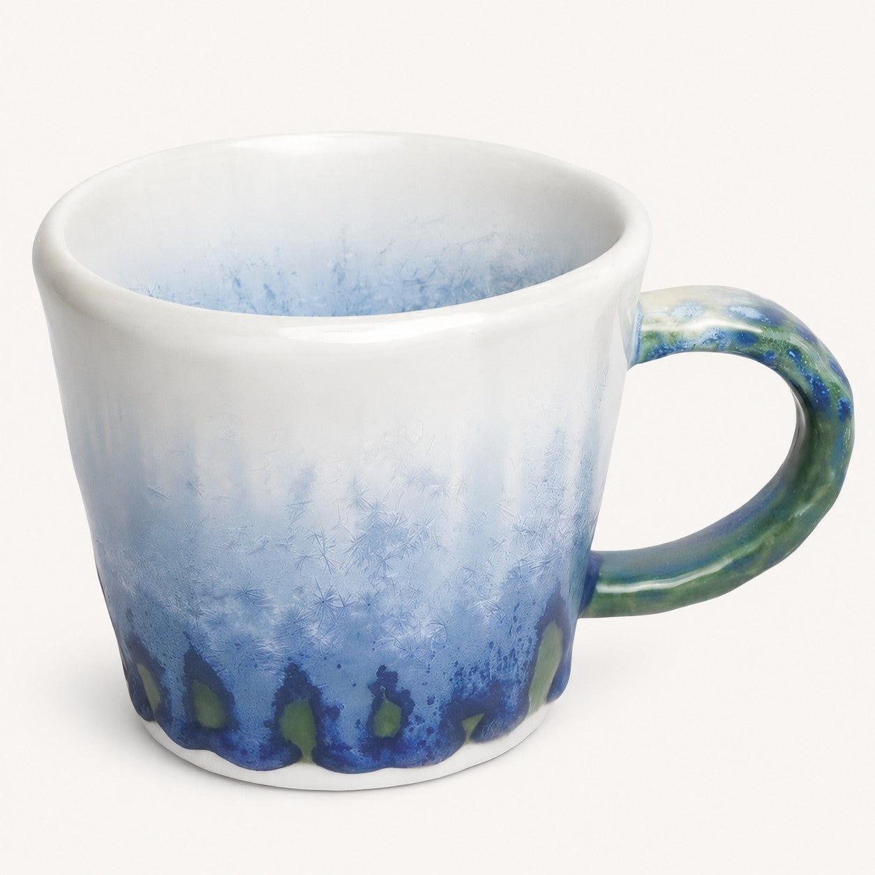 Handmade Snow Glaze Ceramic Mug