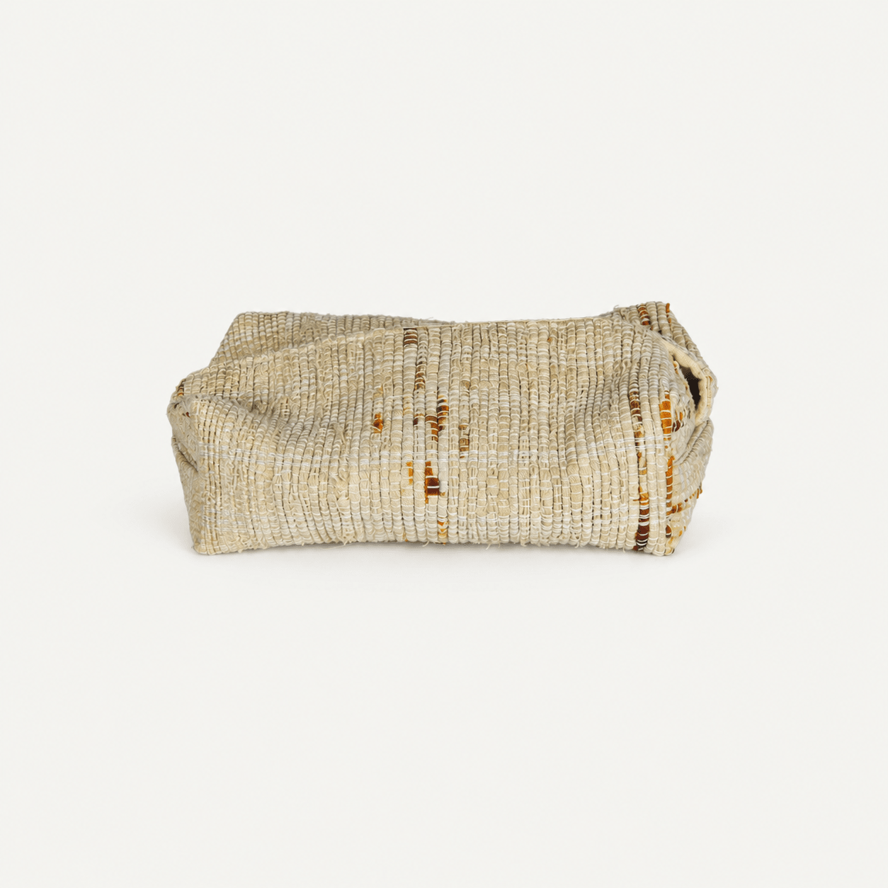 Liezhi Tissue Box Cover – One - of - a - Kind Crack - Weave Textile Decor - Planet Fix Project