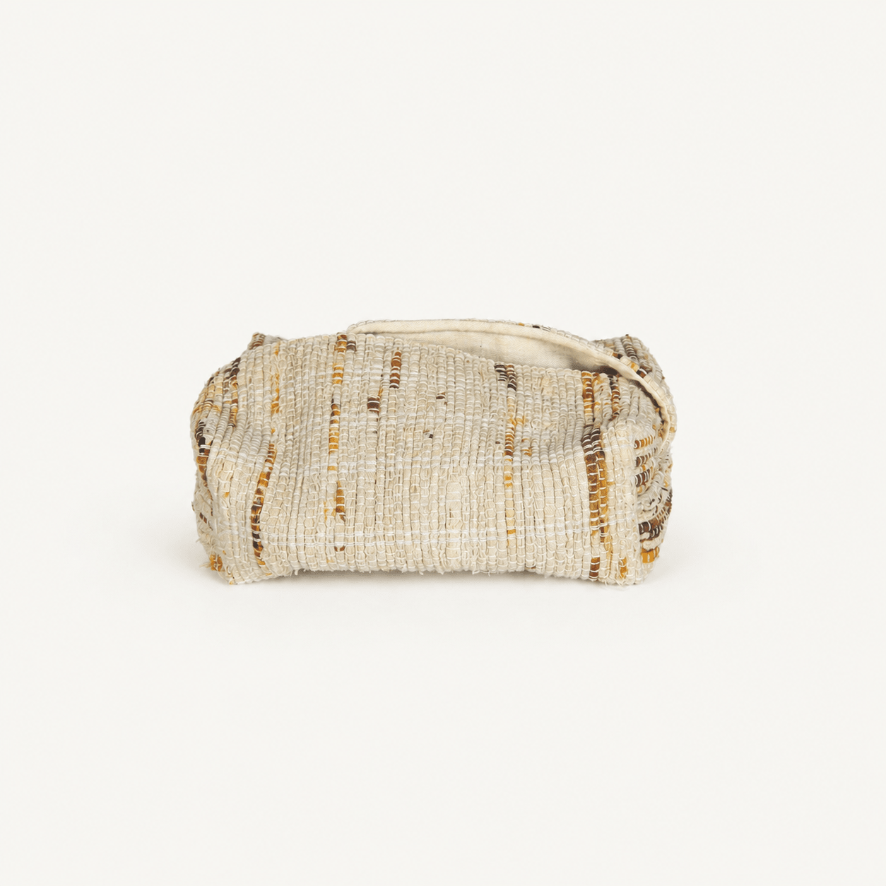 Liezhi Tissue Box Cover – One - of - a - Kind Crack - Weave Textile Decor - Planet Fix Project