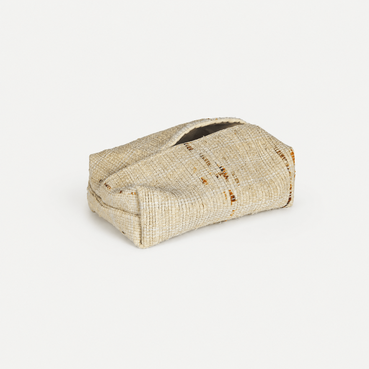 Liezhi Tissue Box Cover – One - of - a - Kind Crack - Weave Textile Decor - Planet Fix Project