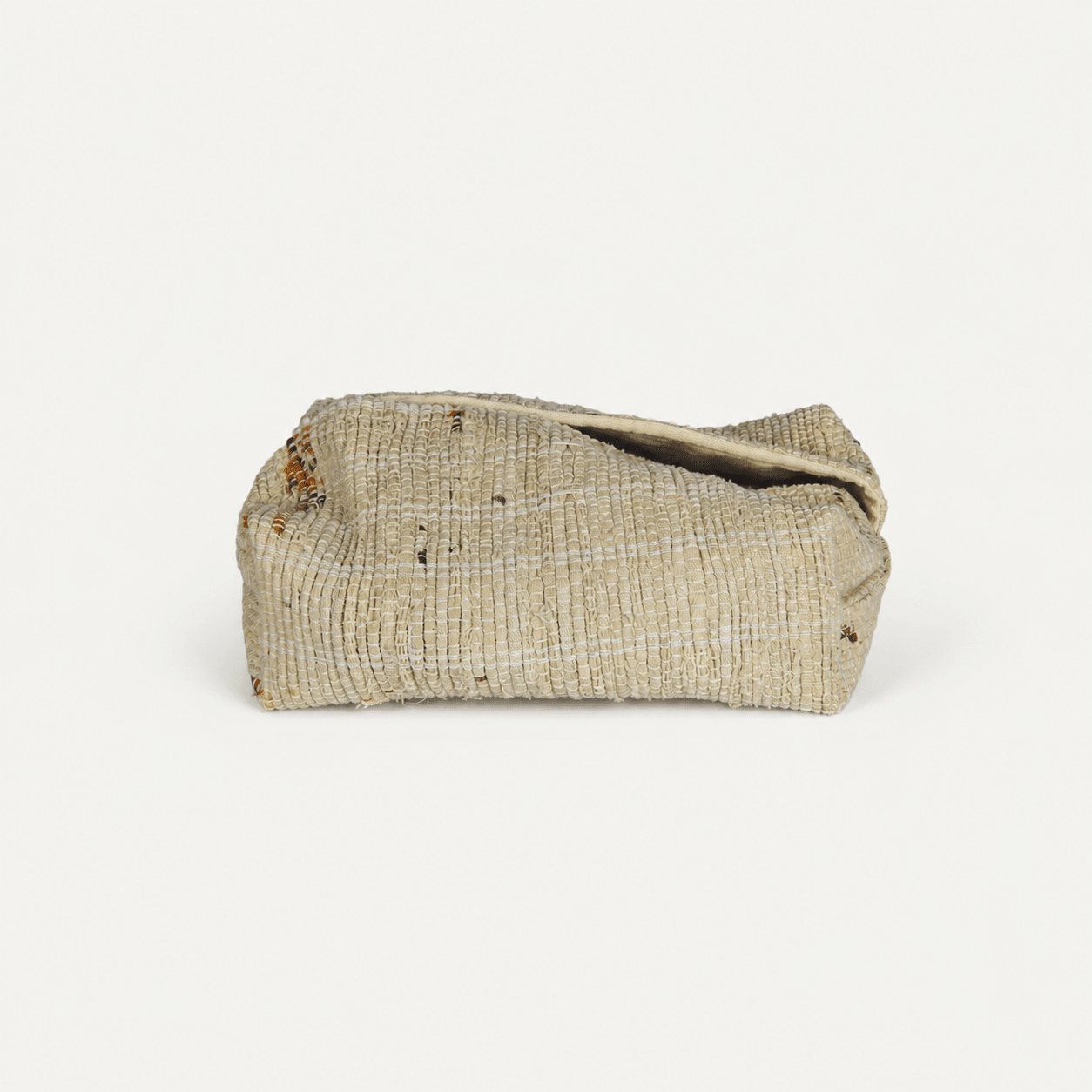 Liezhi Tissue Box Cover – One - of - a - Kind Crack - Weave Textile Decor - Planet Fix Project