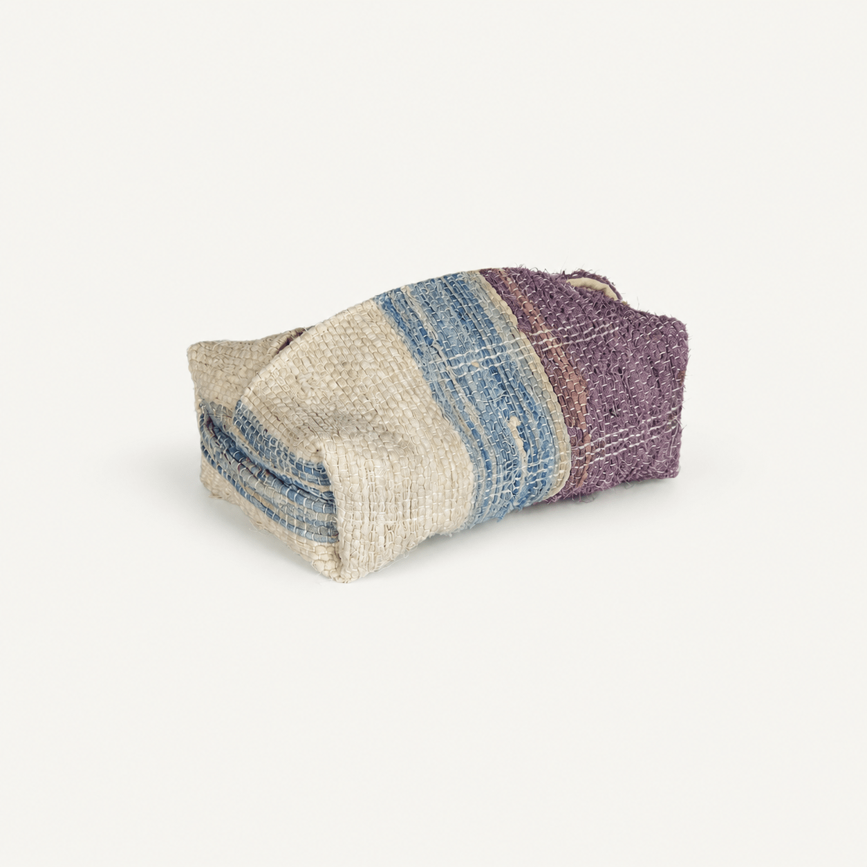 Liezhi Tissue Box Cover – One - of - a - Kind Crack - Weave Textile Decor - Planet Fix Project