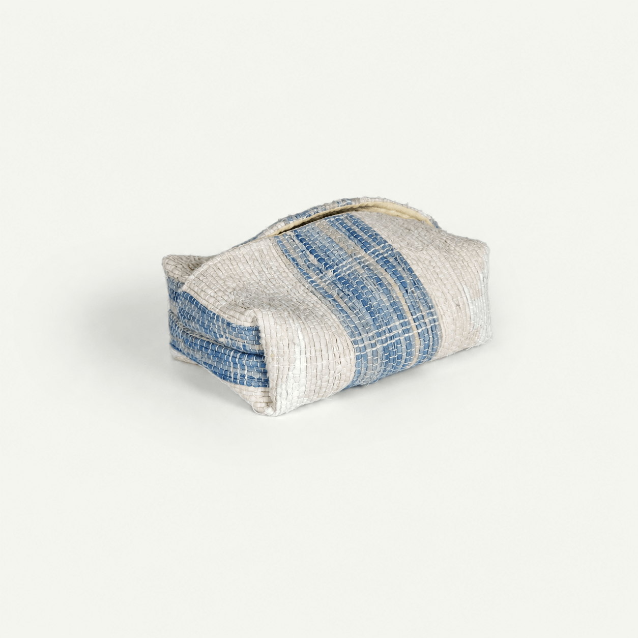 Liezhi Tissue Box Cover – One - of - a - Kind Crack - Weave Textile Decor - Planet Fix Project