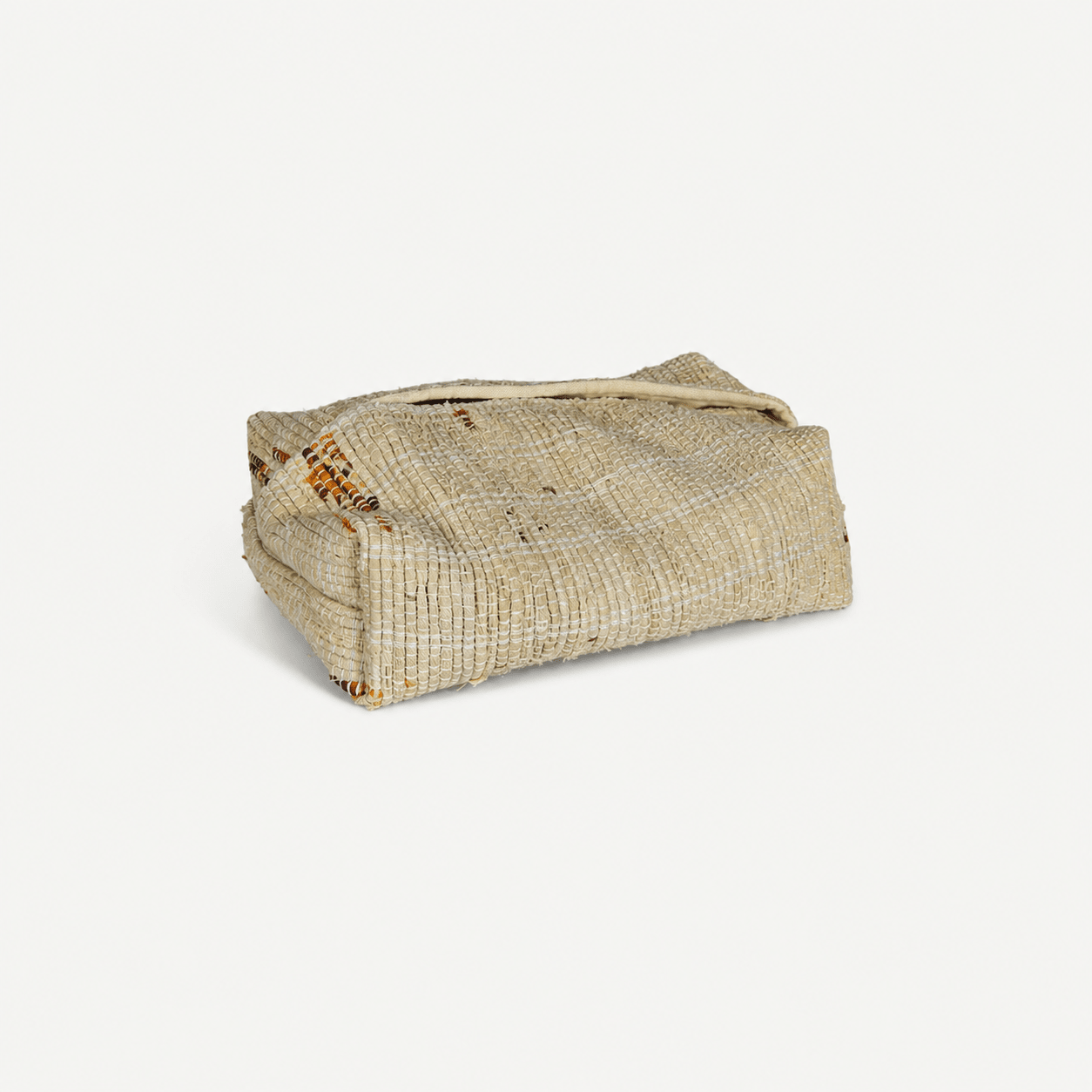 Liezhi Tissue Box Cover – One - of - a - Kind Crack - Weave Textile Decor - Planet Fix Project