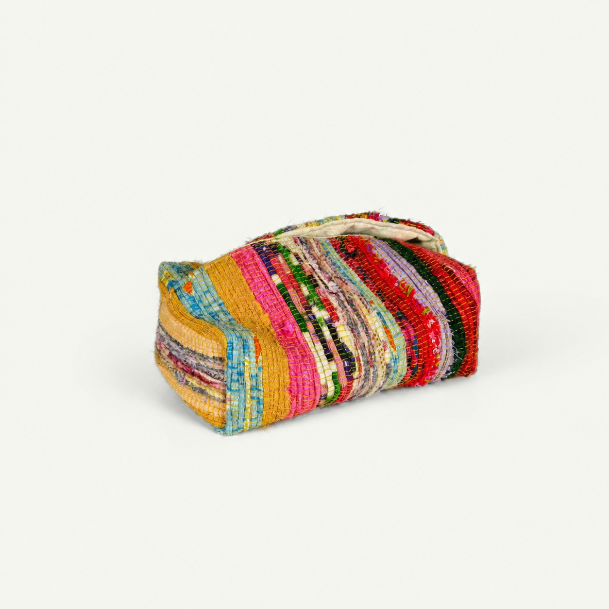 Liezhi Tissue Box Cover – One - of - a - Kind Crack - Weave Textile Decor - Planet Fix Project