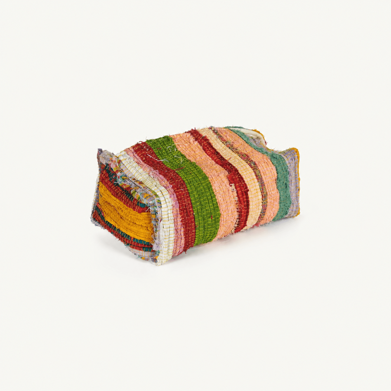 Liezhi Tissue Box Cover – One - of - a - Kind Crack - Weave Textile Decor - Planet Fix Project