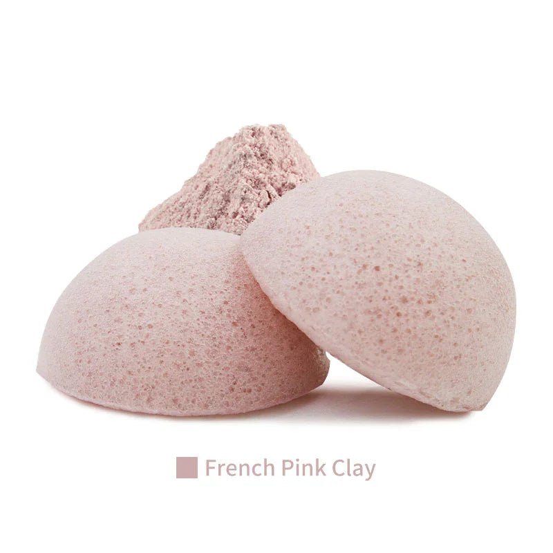 Natural Konjac Sponge for Face care and Acne Scras , Organic Sponge For Babies Skin - Planet Fix Project