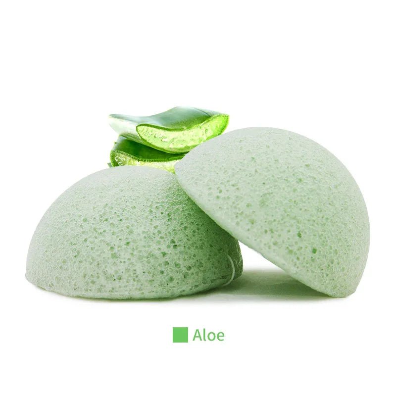 Natural Konjac Sponge for Face care and Acne Scras , Organic Sponge For Babies Skin - Planet Fix Project