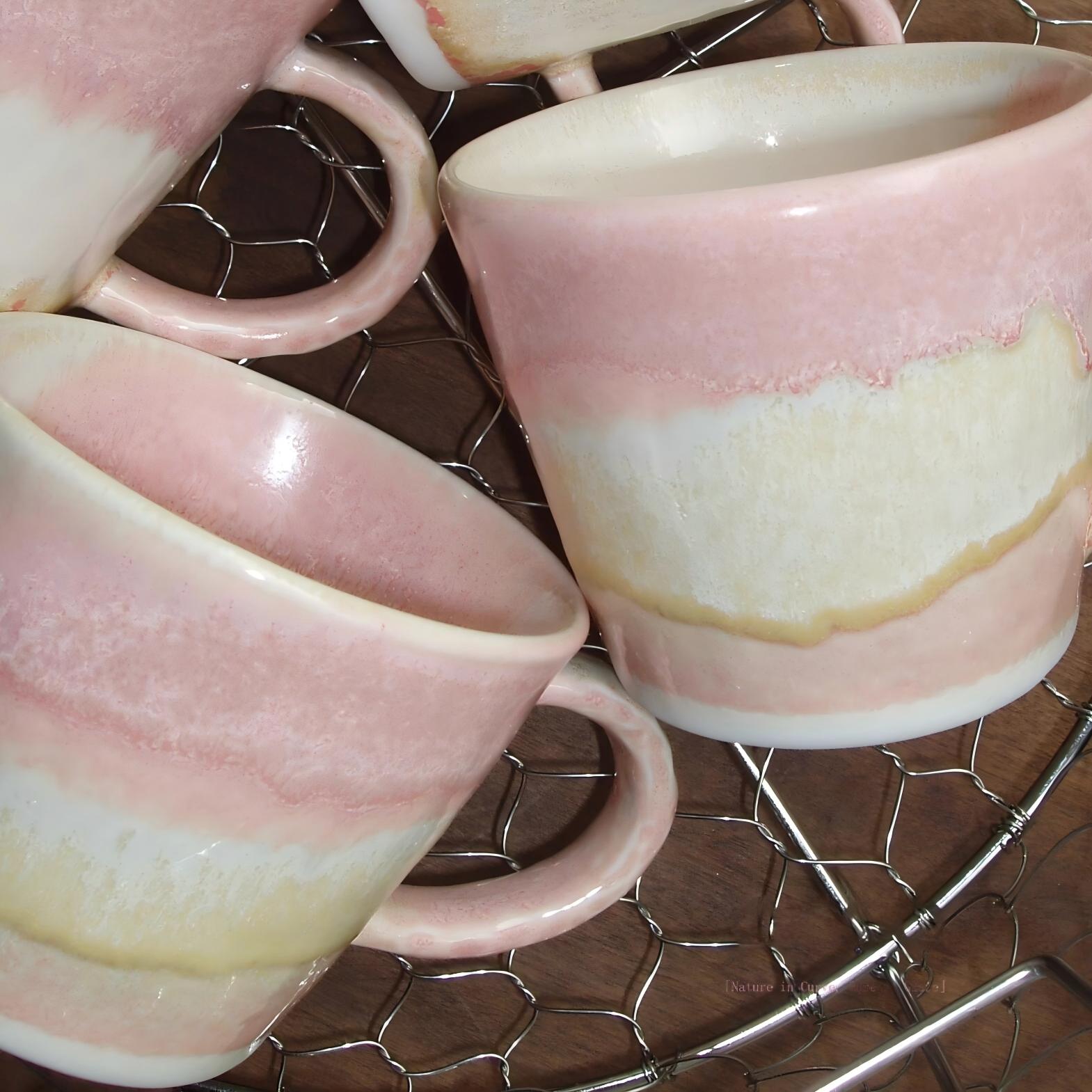 Handmade Snow Glaze Ceramic Mug