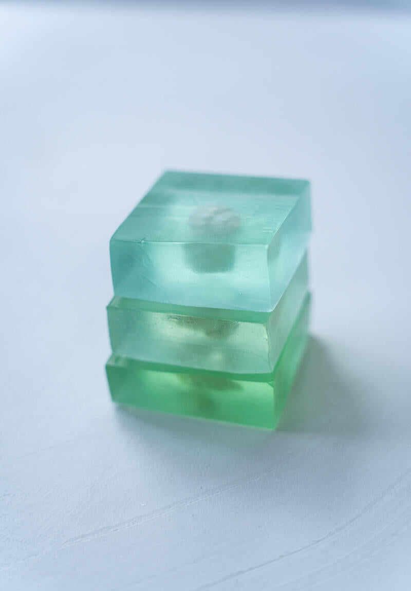 Ocean’s Heart – Handcrafted Shell Soap （Pack of 2） - Planet Fix Project
