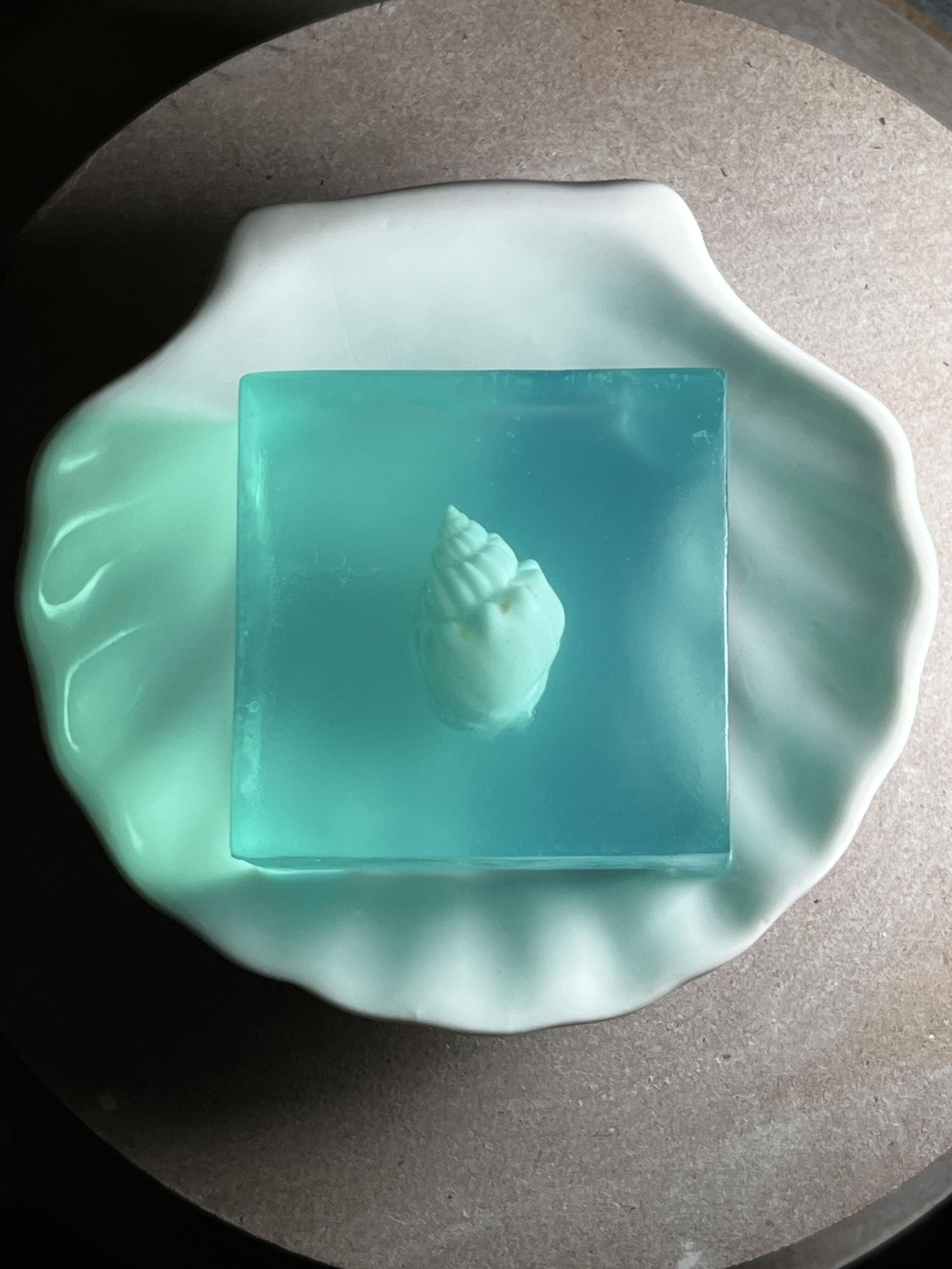 Ocean’s Heart – Handcrafted Shell Soap （Pack of 2） - Planet Fix Project