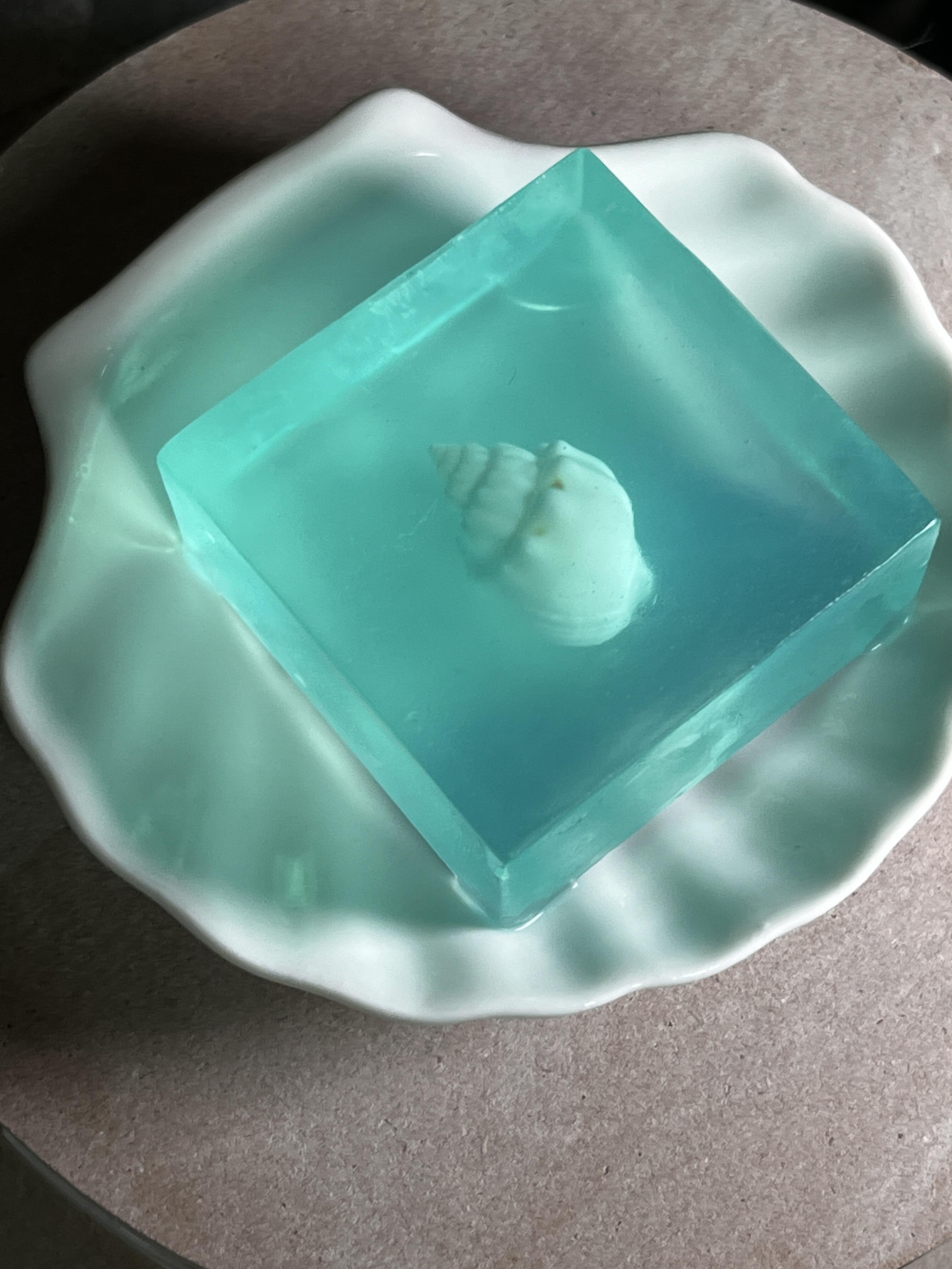Ocean’s Heart – Handcrafted Shell Soap （Pack of 2） - Planet Fix Project